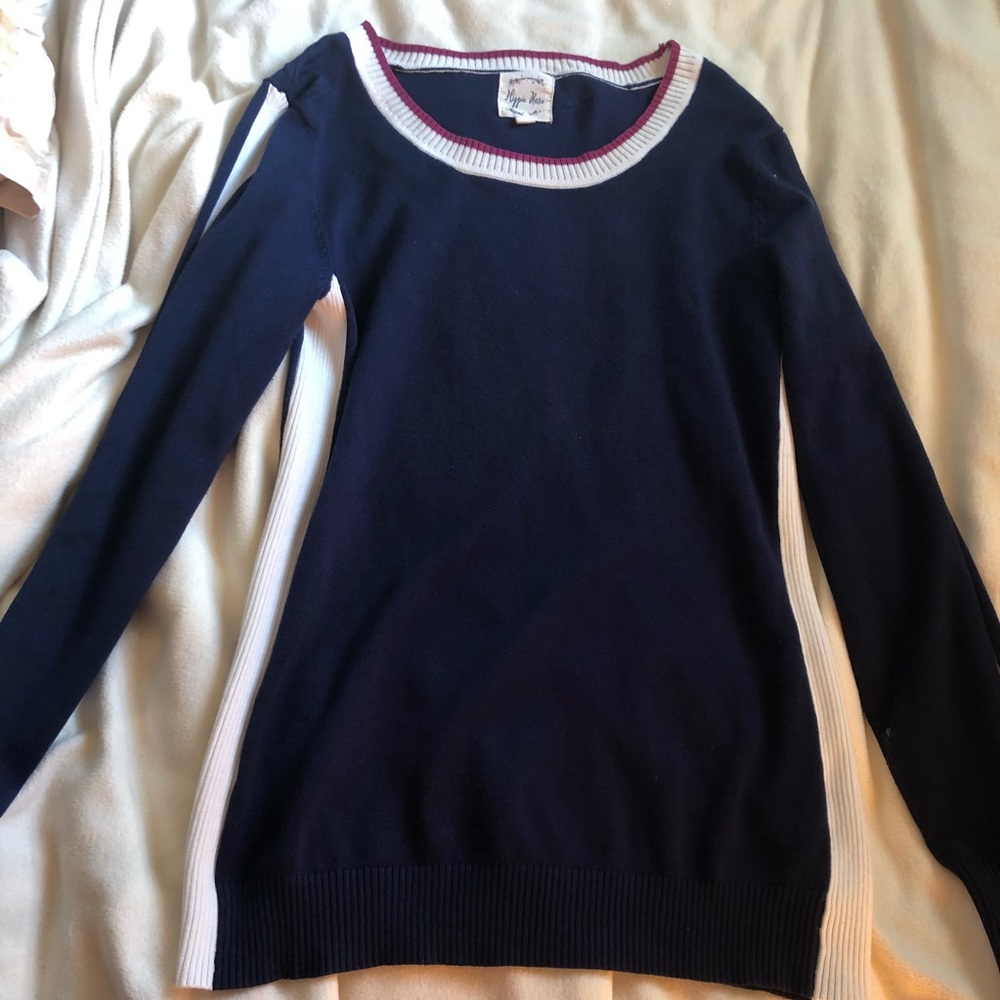 Navy blue sweater